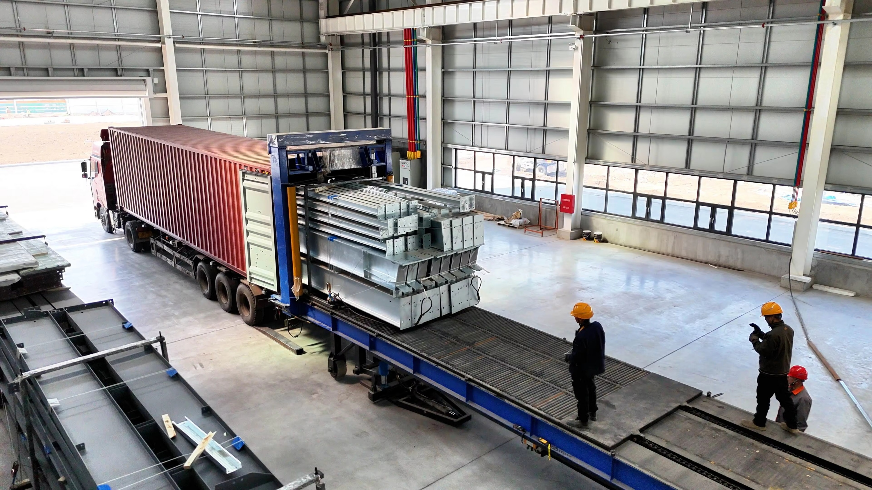 Shipping Containers Loading Process
