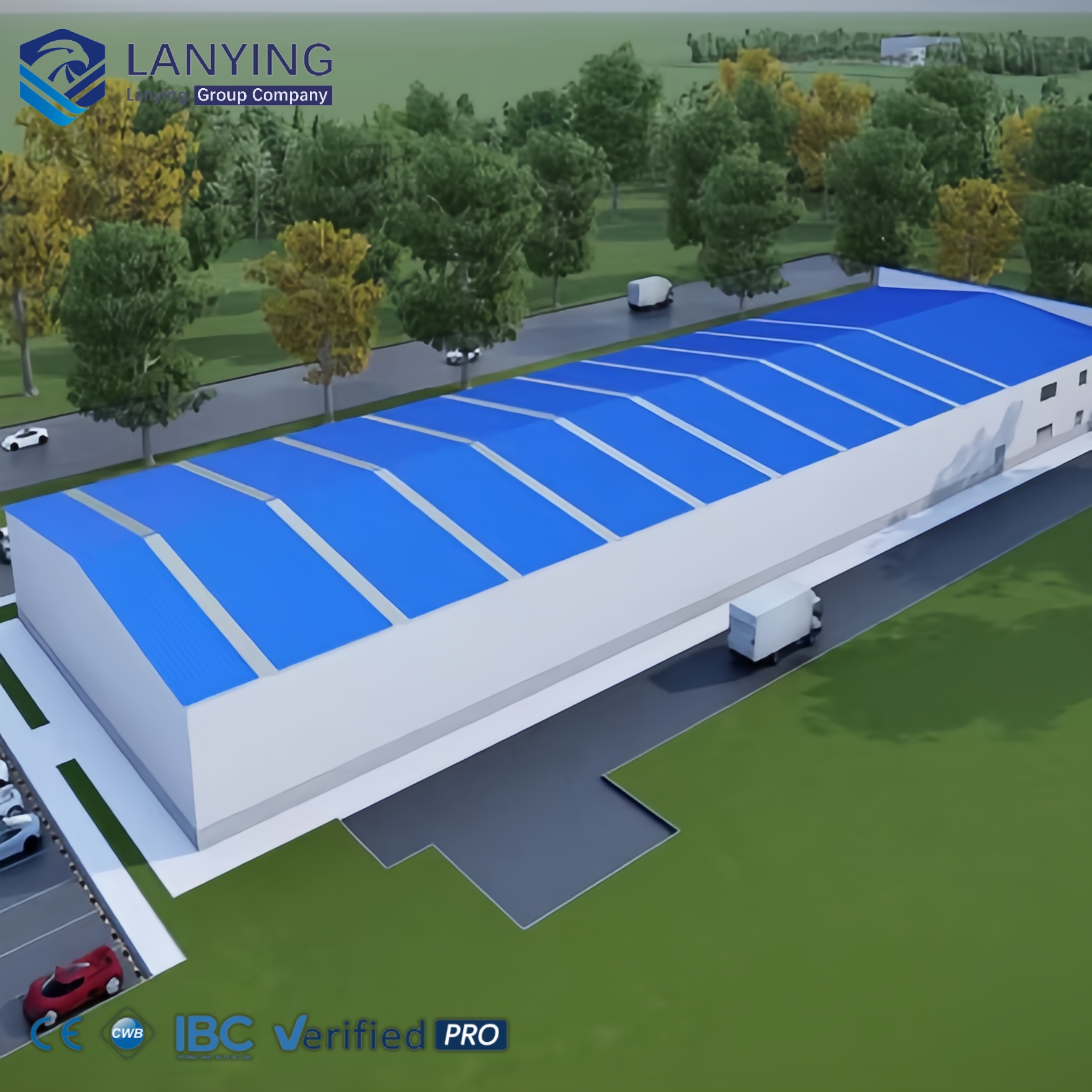 Customized Prefabricated Steel Structure Building Low Cost Office Factory Workshop Warehouse Steel Building