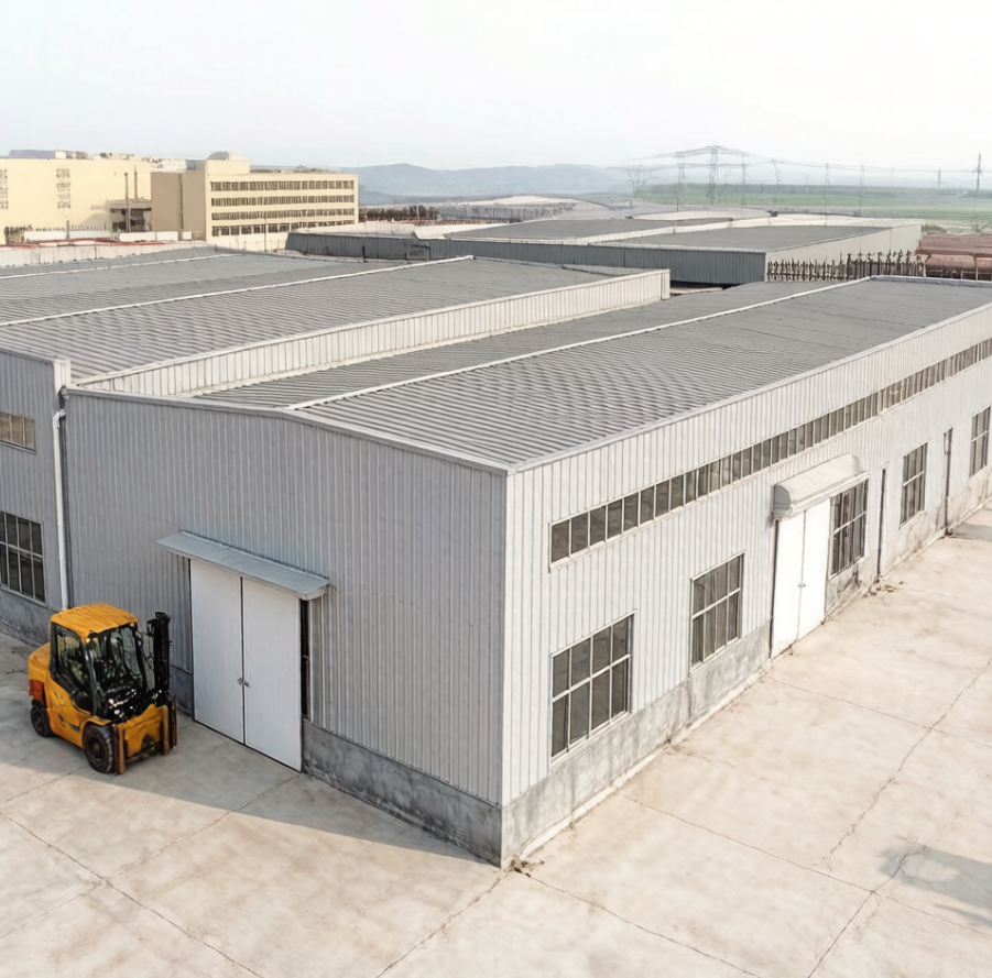 All-in-One Steel Structure Manufacturing Plant with Integrated Factory Workshop Steel Structure Finished Goods Warehouse