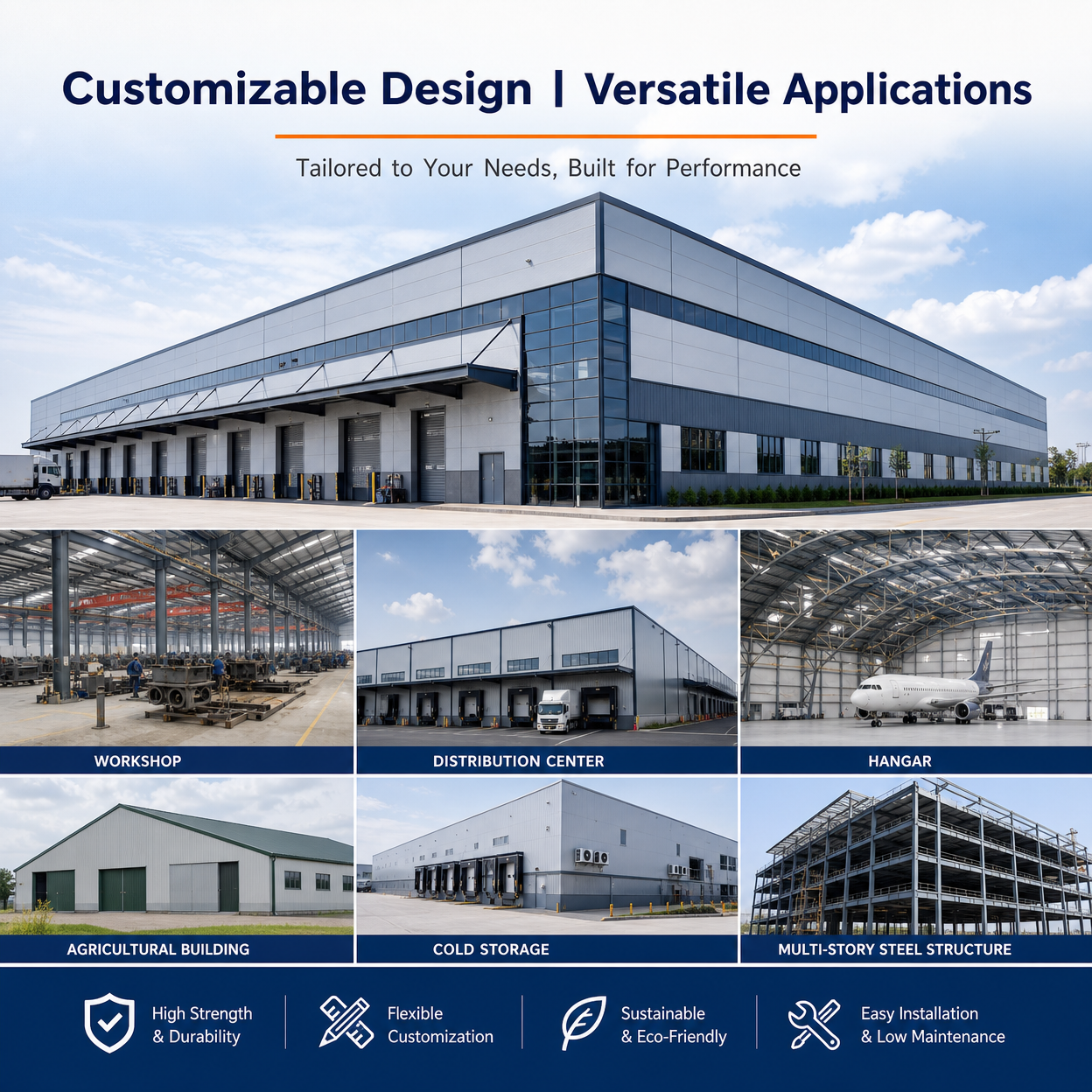 Metal Building Materials With High Quality Steel Structure Hurricane Proof Prefab Workshop Professional Design Steel Structure