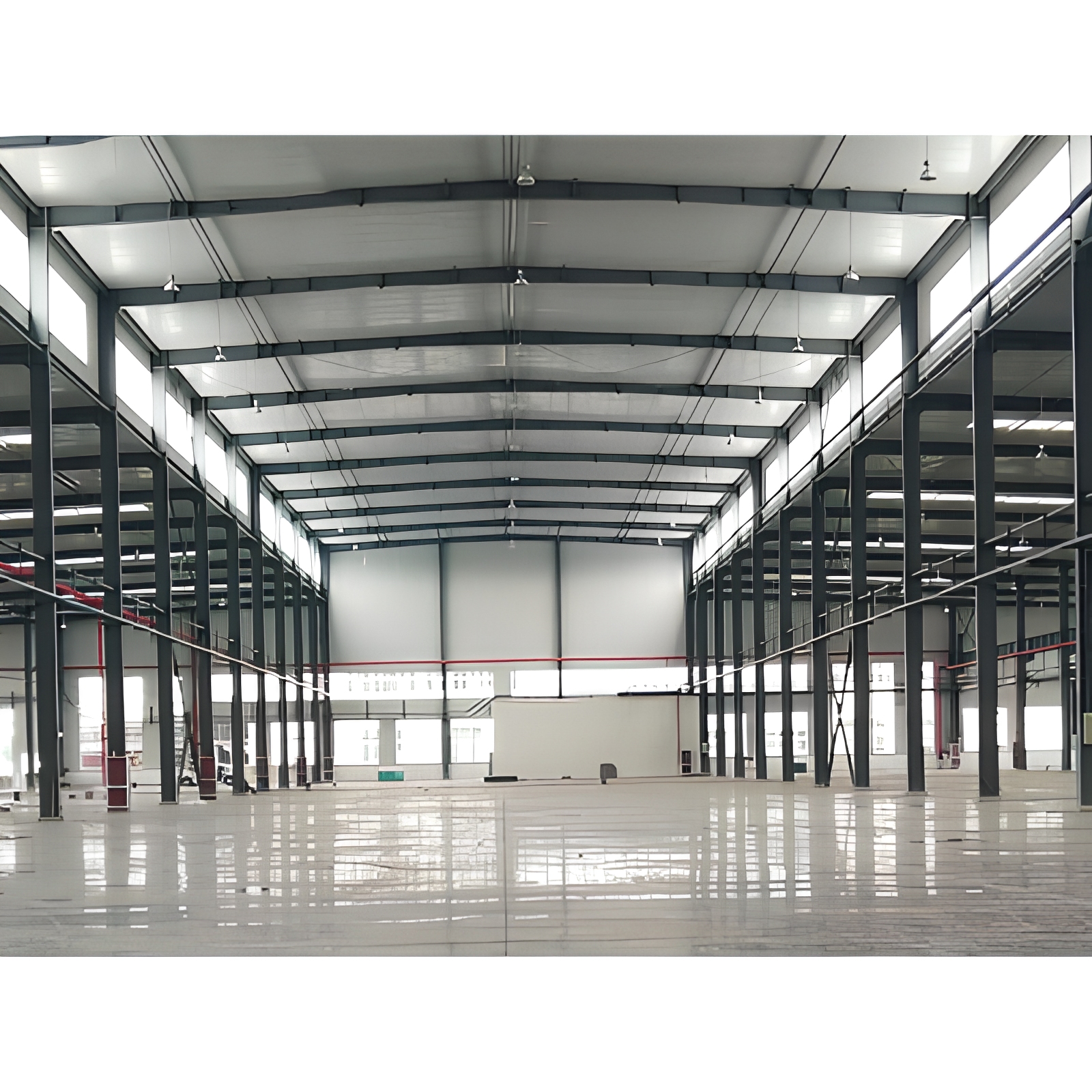 Industrial Metal Warehouse Multi Purpose Prefabricated Warehouse High Performance Cold Storage Warehouse