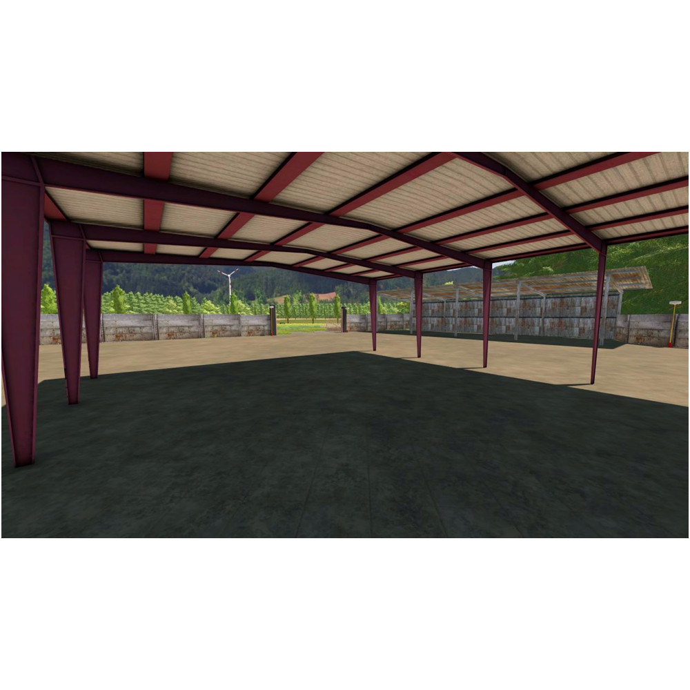 Prefabricated Steel Farm Shed Structure for Livestock Feed Machinery Storage Stockfeed Shed Outdoor Workshop Warehouse Bolted