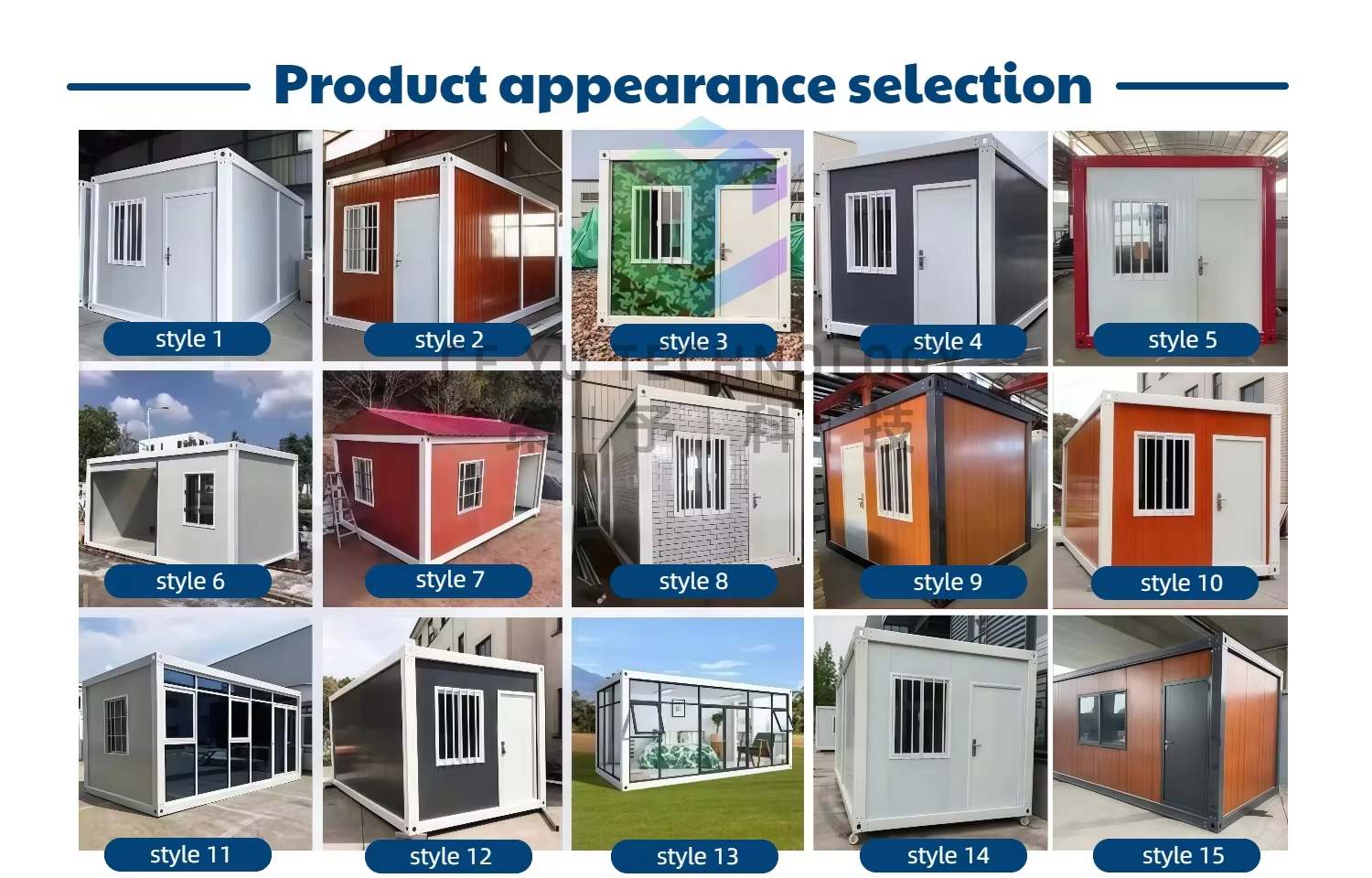 Prefabricated Modular Portable Flat-pack Container House for Hotel and Office Building Modern Garage Storage Room