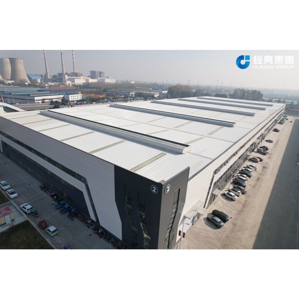 Light Weight Steel Structure Workshop With High Strength, Wind Proof And Low Cost For Warehouse And Manufacturing Plant