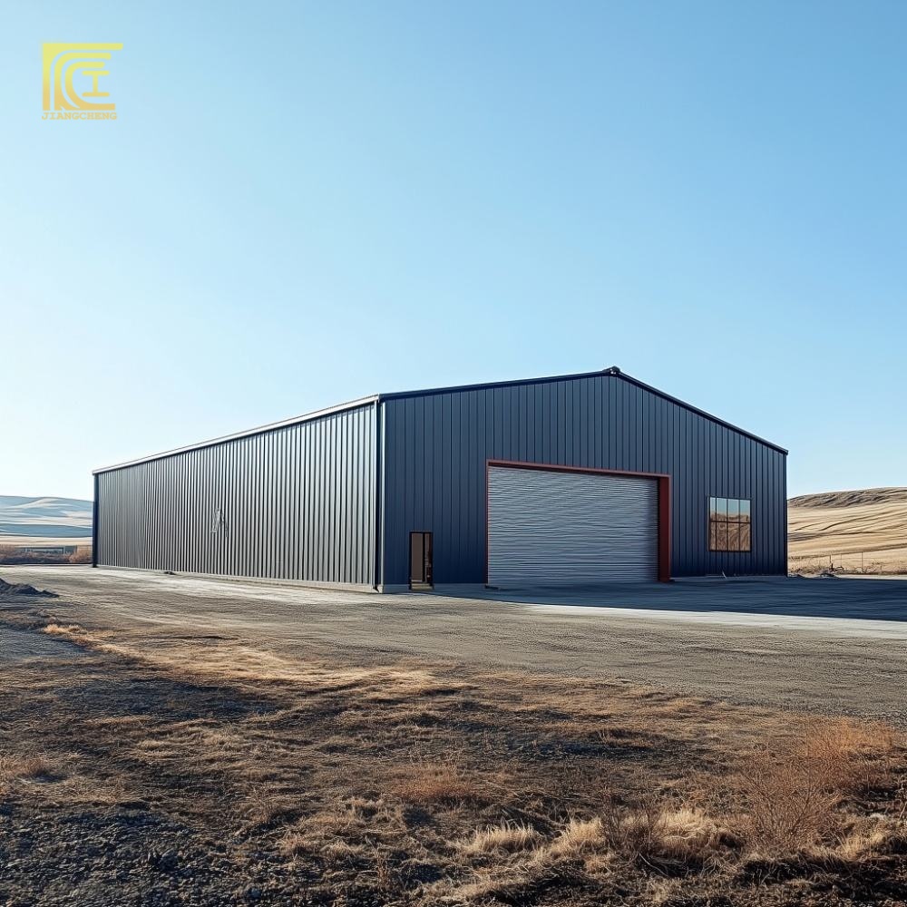 Custom Modern Heavy Steel Frame Warehouse with 50+ Year Lifespan Weather Resistant Industrial Structure for Garage Shed Workshop