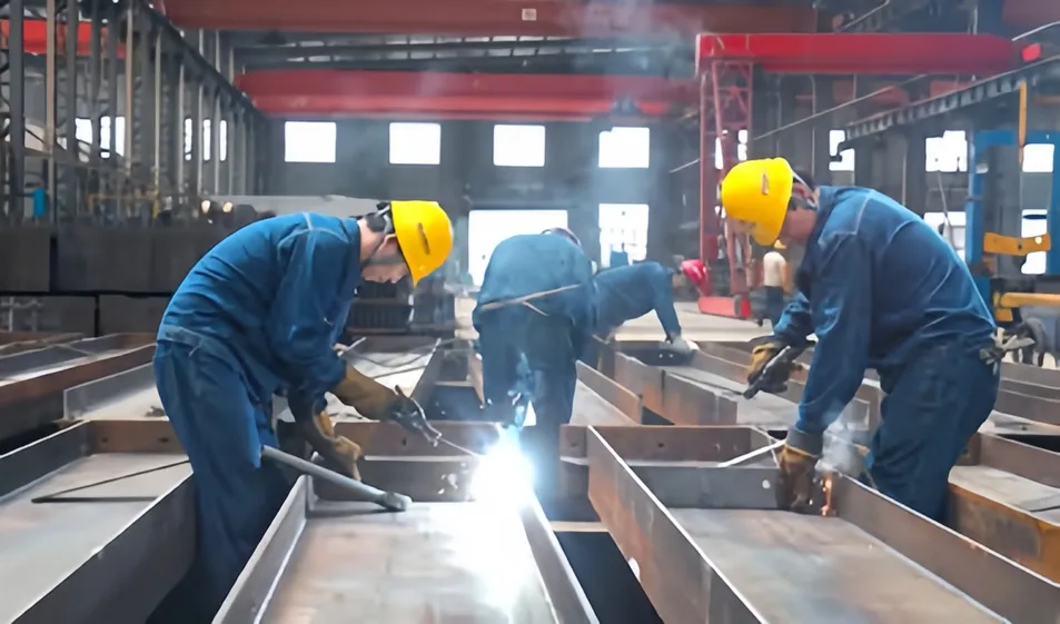 Large-Span Steel Grid Structure for High-Bay Warehouse and Automated Storage Systems