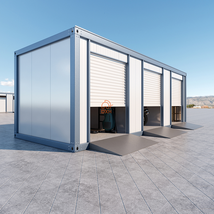 China Suppliers Easy Assemble Prefab-warehouse Prefabricated Cost-effective 20ft 40ft Small Container Modern Flat Pack Warehouse