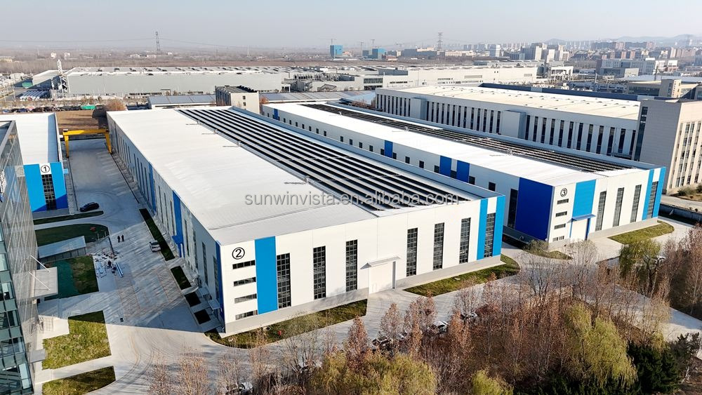 Turnkey Project Prefabricated Steel Structure Logistics Warehouse Factory Production Workshop for Industrial Plants
