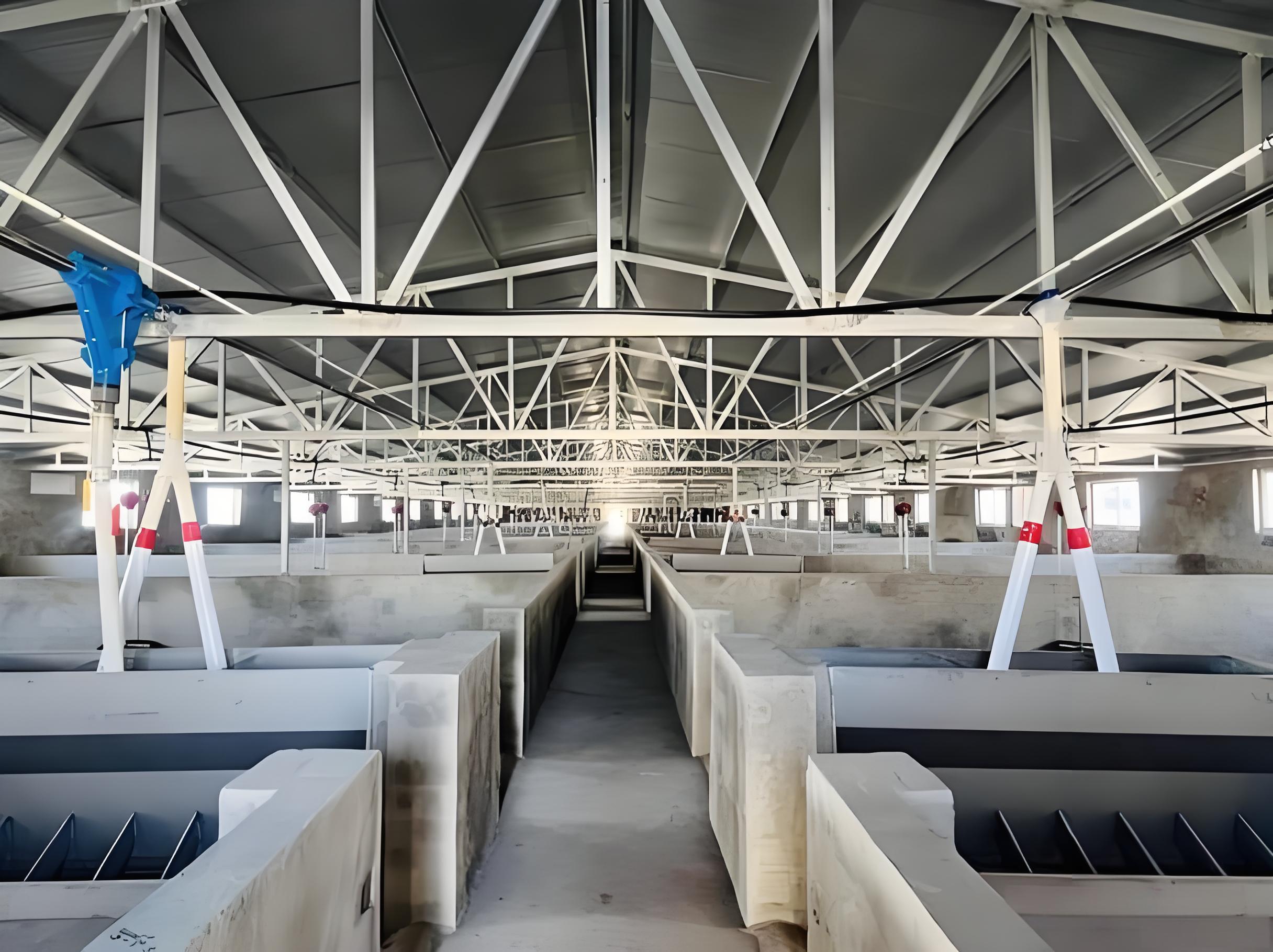 Weather-Resistant Steel H-Shape Steel Frame Warehouse Shed Chicken House Farm House Agricultural Livestock Use Lifetime Warranty