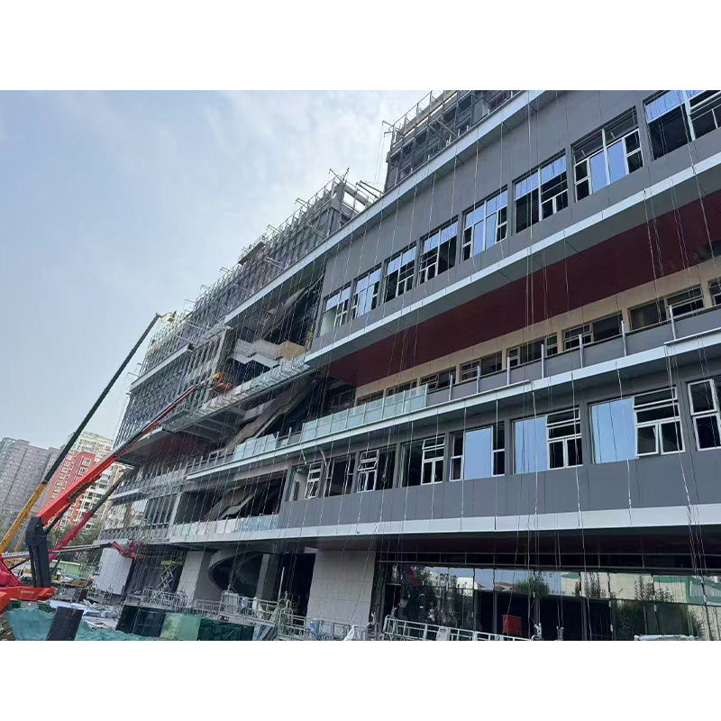 Long Lifespan Low Cost Prefabricated Steel Structure GB Standard Metal Building Warehouse Workshop with Sandwich Panel Wall