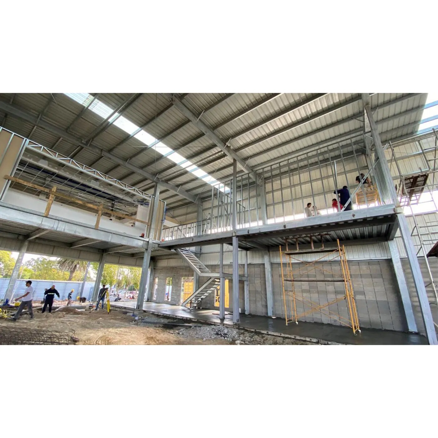 Best Price Large Span Wind Resistant Prefab Steel Structure Warehouse for Food Processing