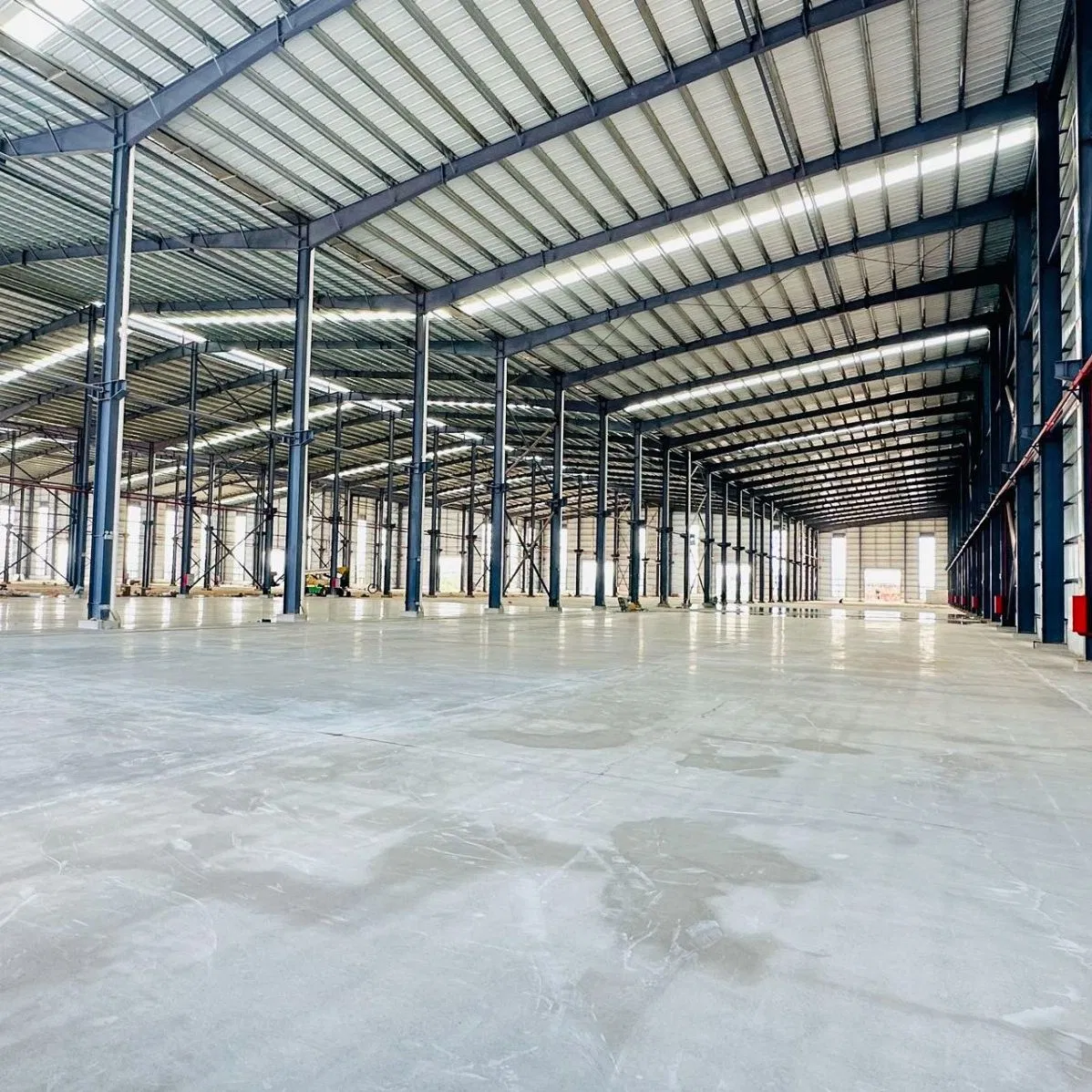 Custom Steel Frame Construction High Rise Prefab Warehouse Building Prefabricated Industrial Steel Building China Plant Price