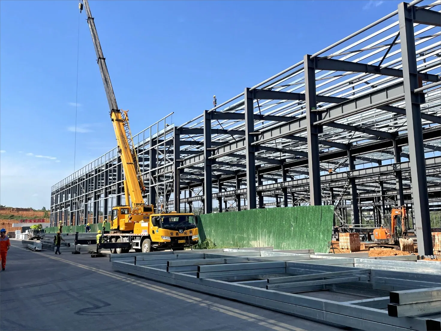 Prefabricated Steel Structure Commercial Steel Structure Workshop Plant/Steel Frames Storage House/Farm Plant for Industrial/All Type Steel Structure Building