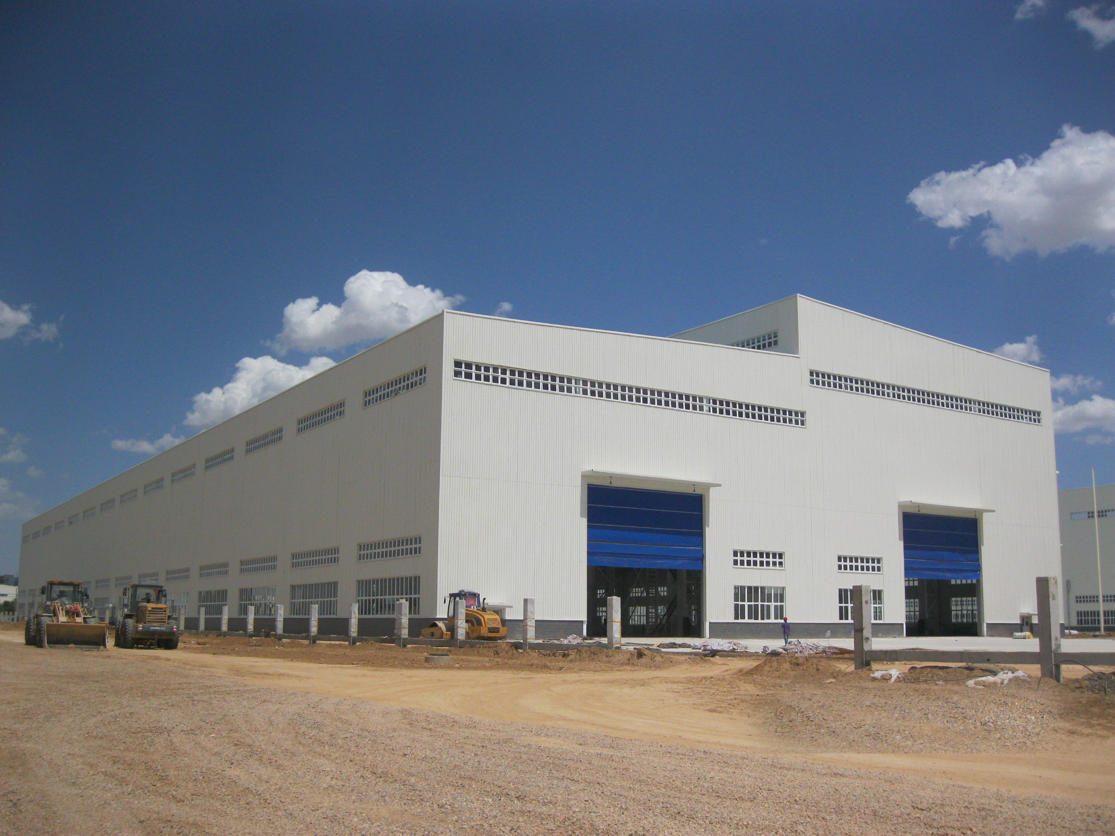 Logistics Steel Structure Warehouse - Prefabricated Design, High Strength &amp; Energy Saving, Turnkey Construction