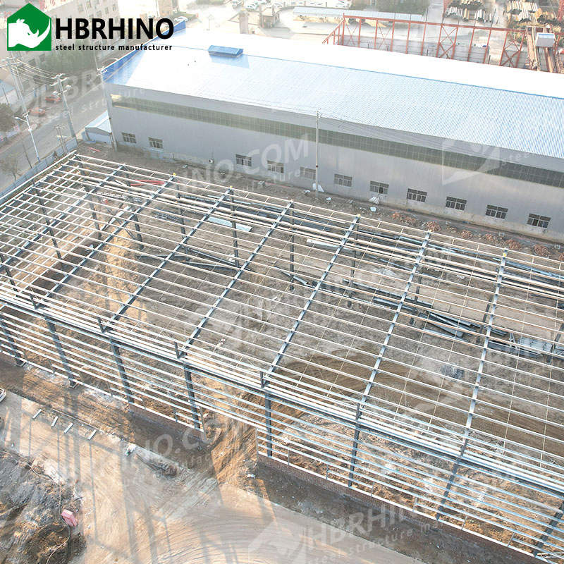 Q355b Q235B Heavy Steel Structure Commercial Multi-Floor High Rise Building with Office Workshop Storage-for Workshops &amp; Plants