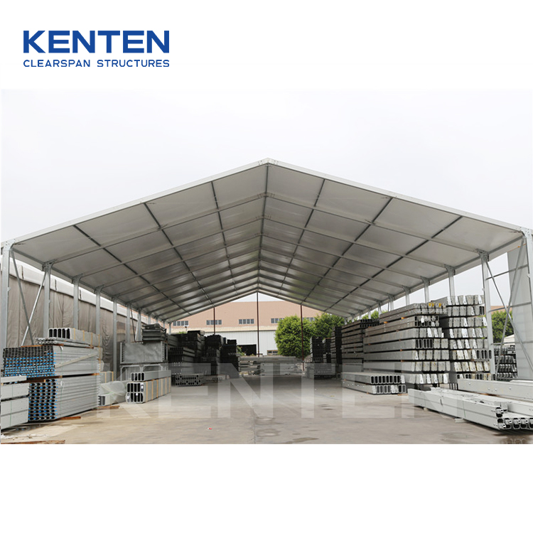Outdoor Temporary Mobile Construction Work Structure Tents Aluminium Warehouse Storage Industrial Tents for Industrial Storage