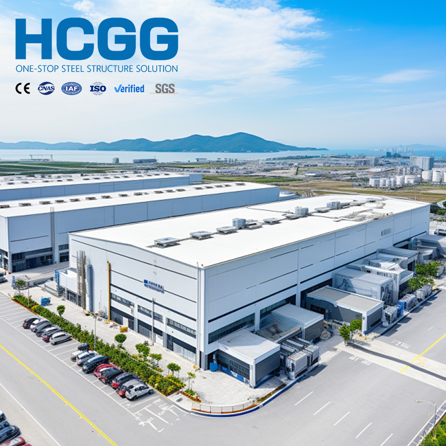 Steel Structure Warehouse Prefab Factory Building Industrial Manufacturing Plant Metal Workshop Storage Facility