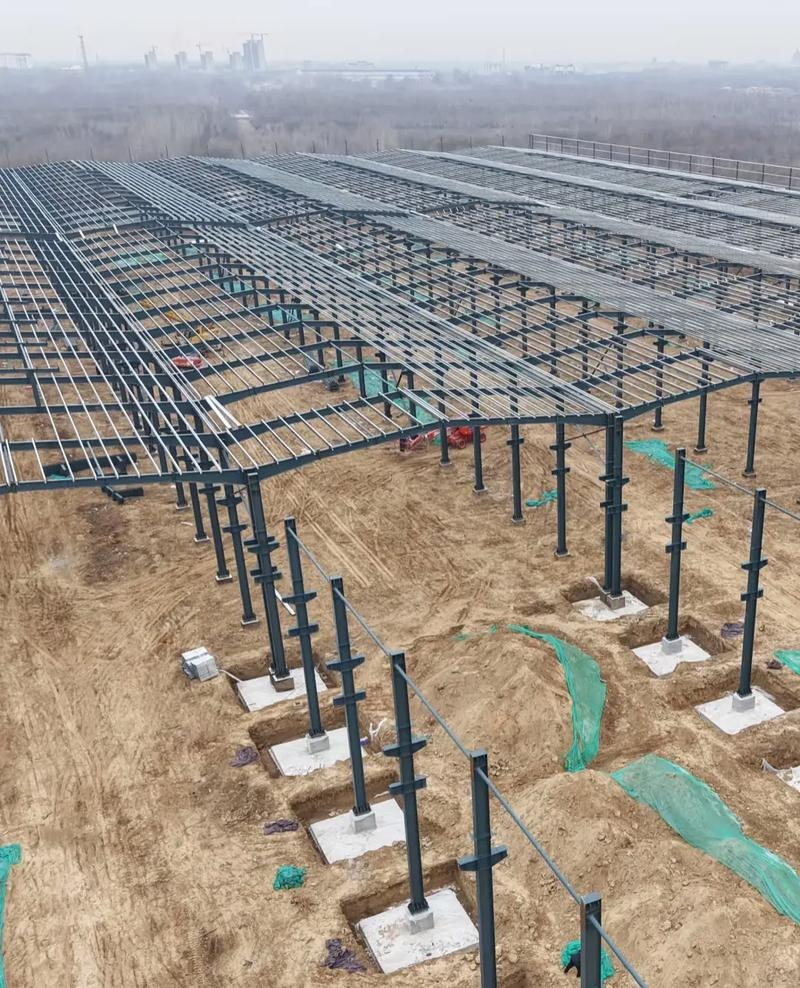 Prefabricated Steel Structure High Strength Modular Building System for Warehouses, Workshops &amp; Sports Arenas