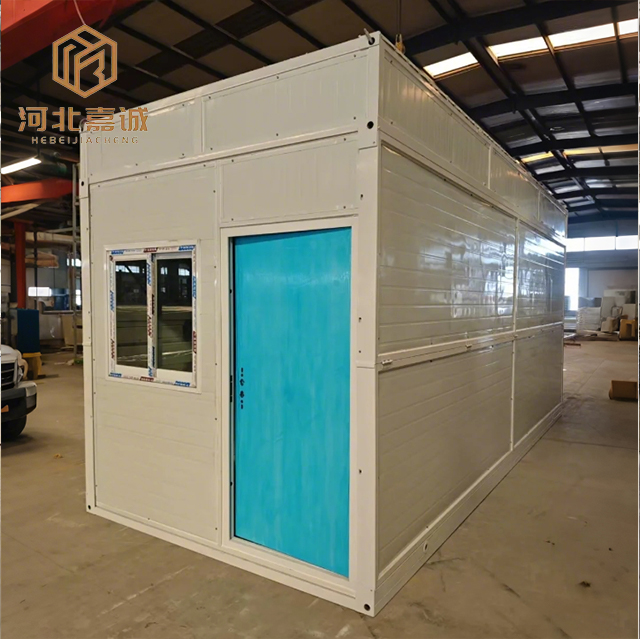 China High Quality Prefabricated 20ft Prefab Luxury Fold Module Folding Foldable Small Cheap Container Office House Homes