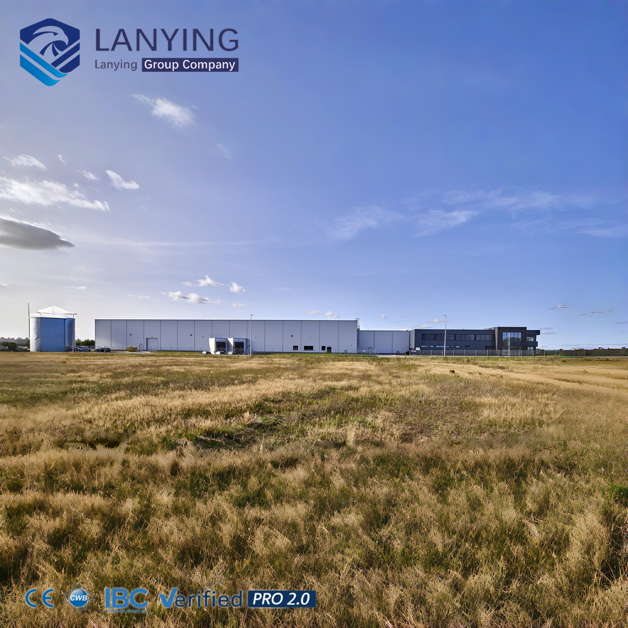 Custom Prefabricated Steel Structure Warehouse &amp; Logistics Building Industrial Storage Facility Metal Building Solution