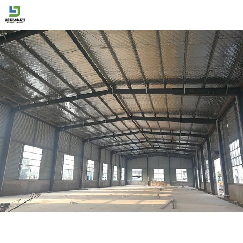 Custom H-Type Prefab House Fast Build Prefabricated Steel Structure Warehouse for Construction Building