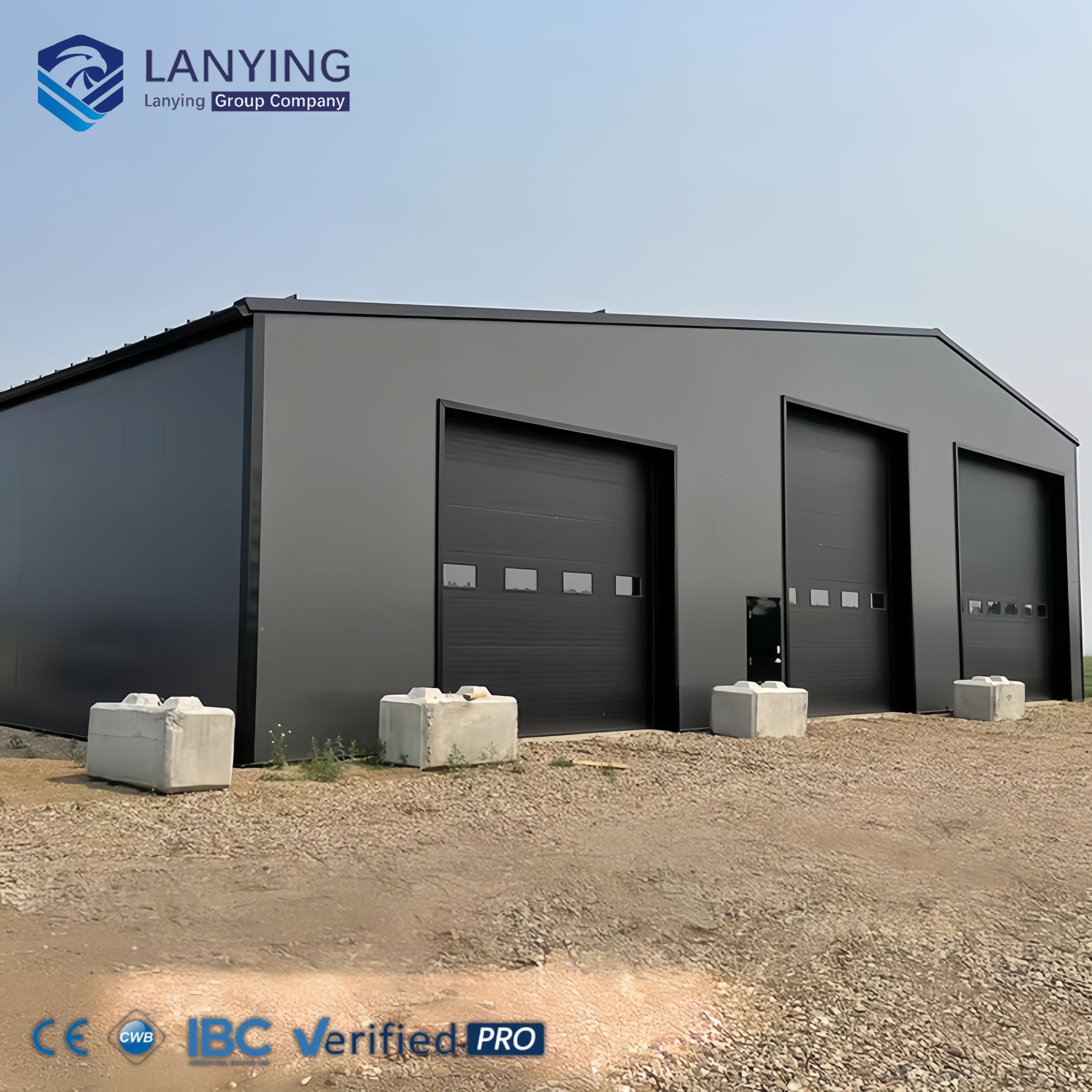 Prefabricated Metal Construction Steel Structure Warehouse Steel Factory Buildings