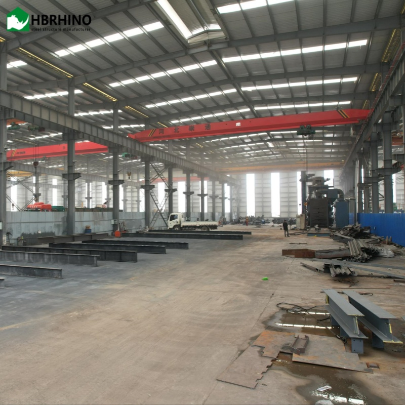 Multi-Story Large Span Prefabricated Exportable High Strength &amp; Durable Light Steel Structure Buildings for Factories Workshops Warehouses Building