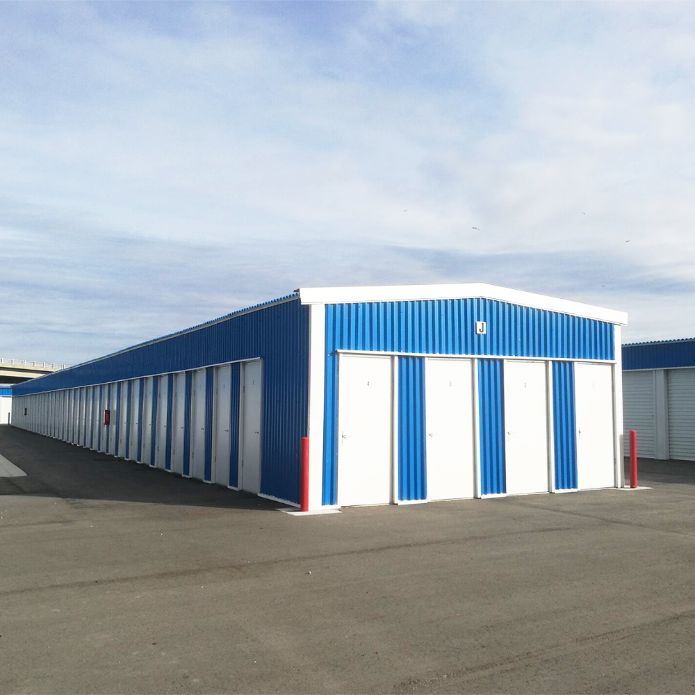 Steel Structure Construction Insulated Prefab Steel Warehouse Prefabricated Storage Building