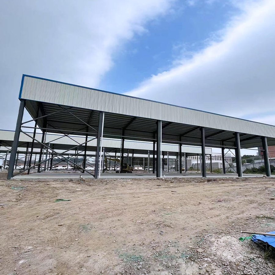 New Styles Custom Heavy Duty Light Steel Structure Factory Building for Warehouse Storage