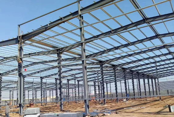 Corrosion-Anti Moisture-Proof Prefab Steel Structure Industrial Design Agricultural Warehouse Farm Storage Shed Workshops Plants