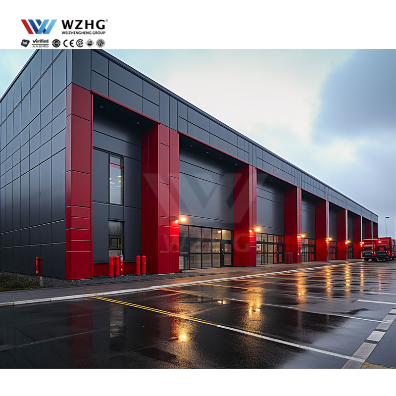 Modular Cold Storage Steel Structure Warehouse Multi Chamber Cold Room Storage For Food Distribution