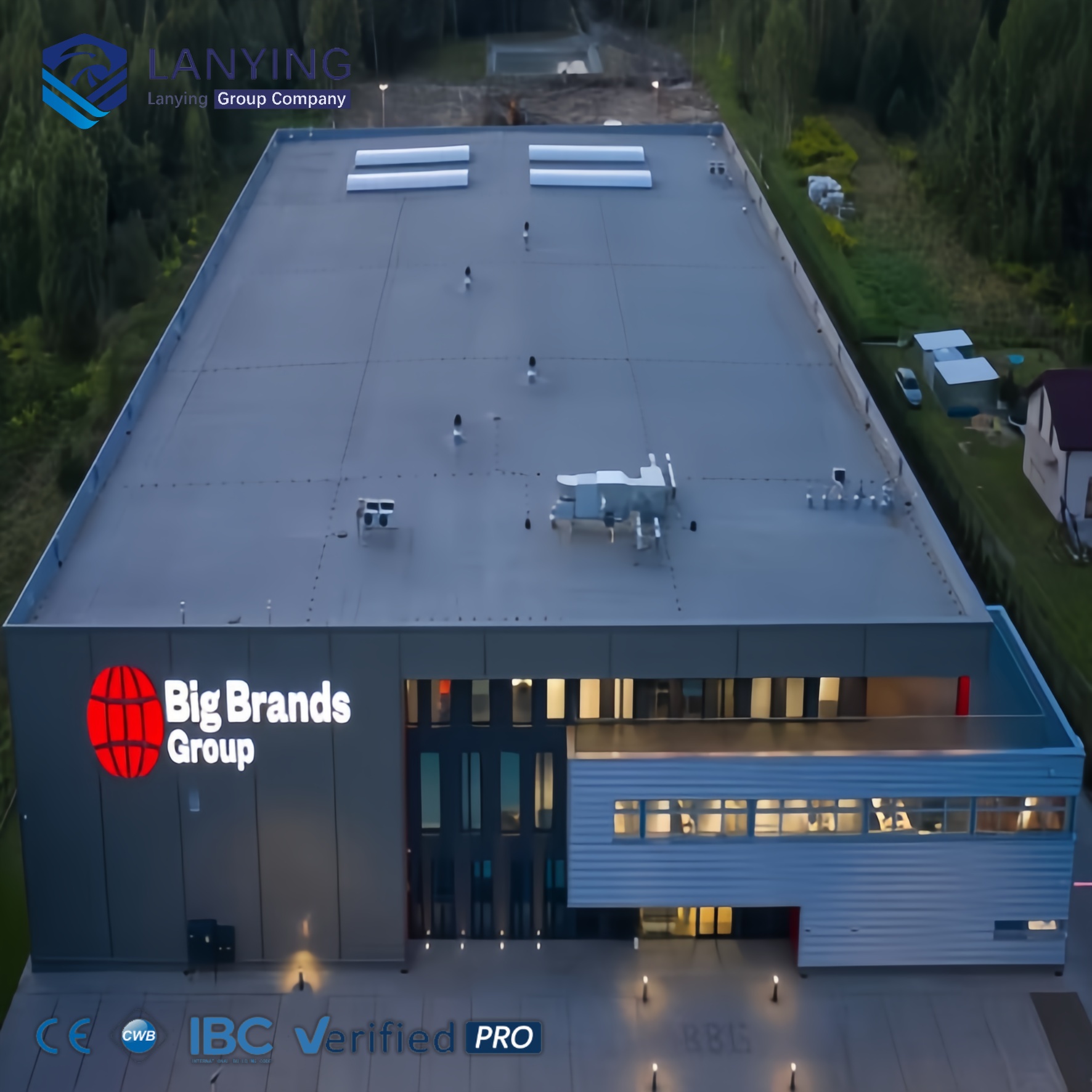 Good Quality Metal Prefabricated Steel Warehouse Structure Prefabricated Wide Span Steel Warehouse Building