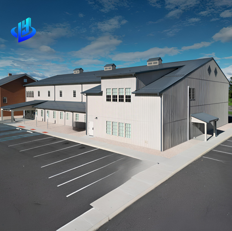 Prefab Steel Structure Warehouse Workshop / Plant Frame Steel Buildings
