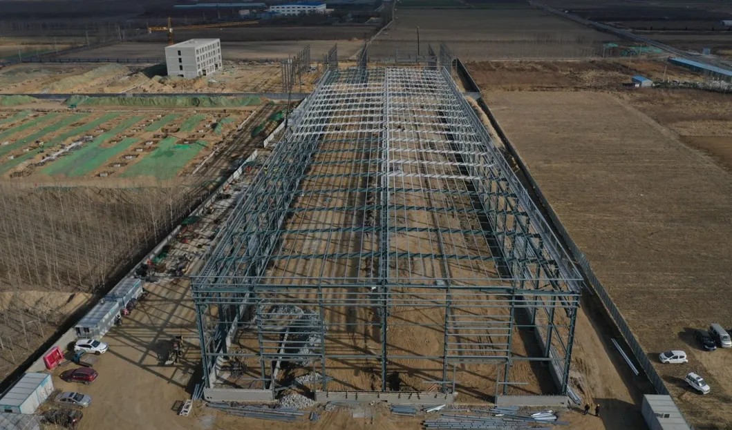 Commercial Metal Steel Structure Fabricated Warehouse Storage Buildings