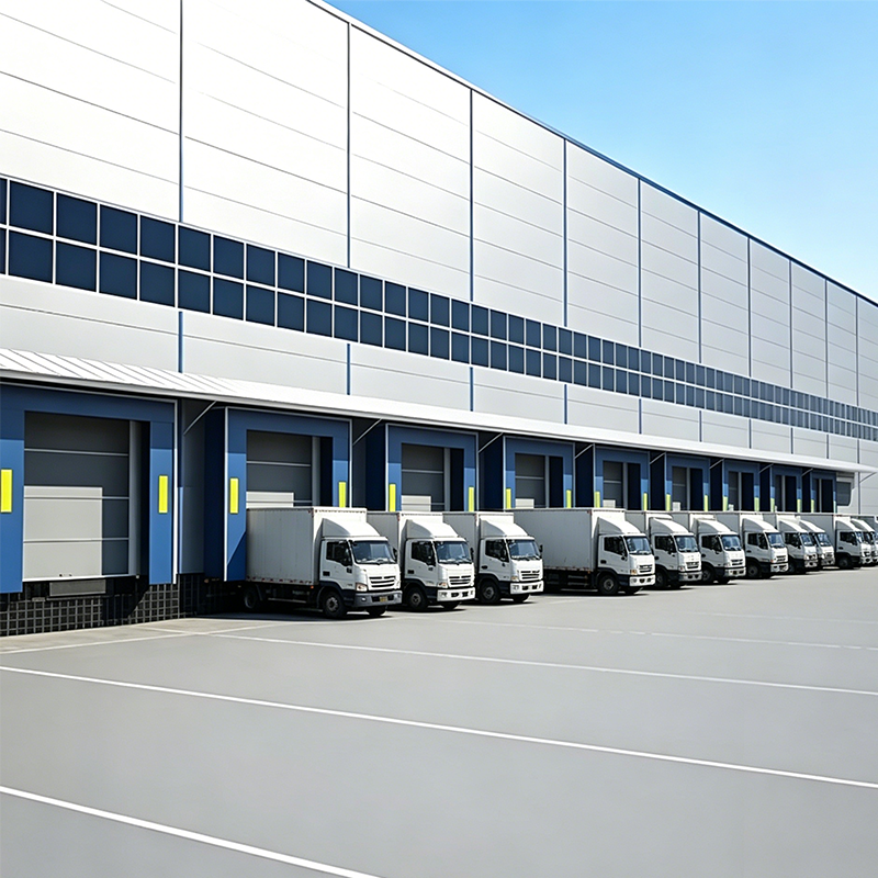 Prefabricated Industrial Steel Structure for Cold Storage Warehouse and Frozen Food Distribution Center Building