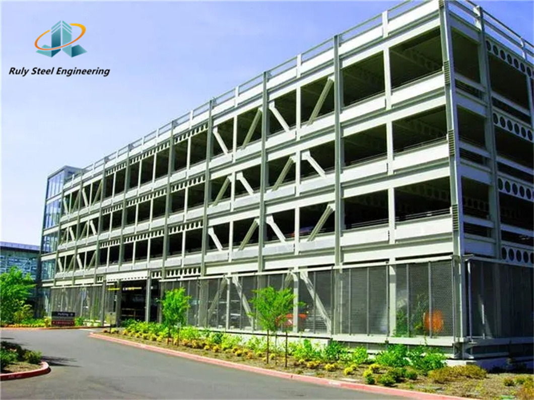 Multi Span Steel Structure Warehouse Prefabricated Steel Structure Building