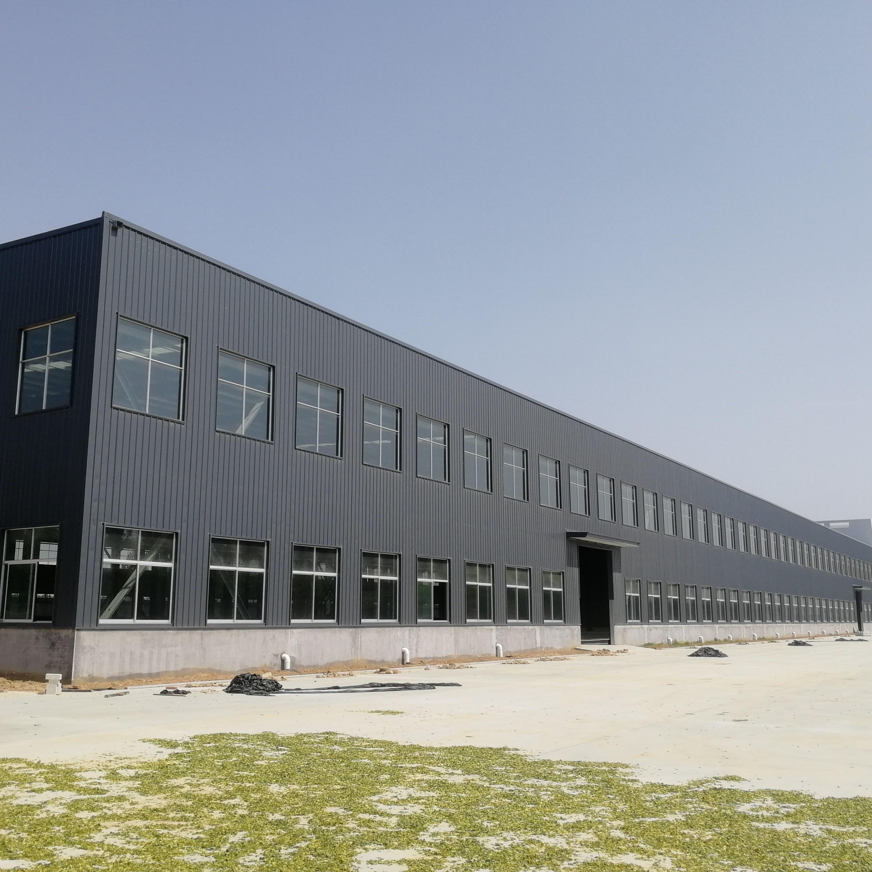 Heavy Steel Structure Warehouse Prefab Thick Wall H Beam Industrial Heavy Duty Logistics Storage Metal Building
