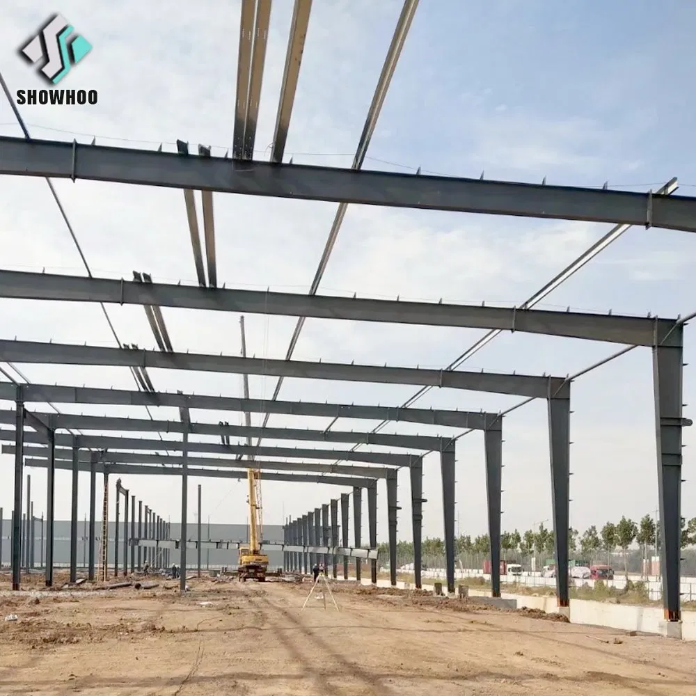 Prefabricated Shed Gable Frame Construction Modular Steel Warehouse Building