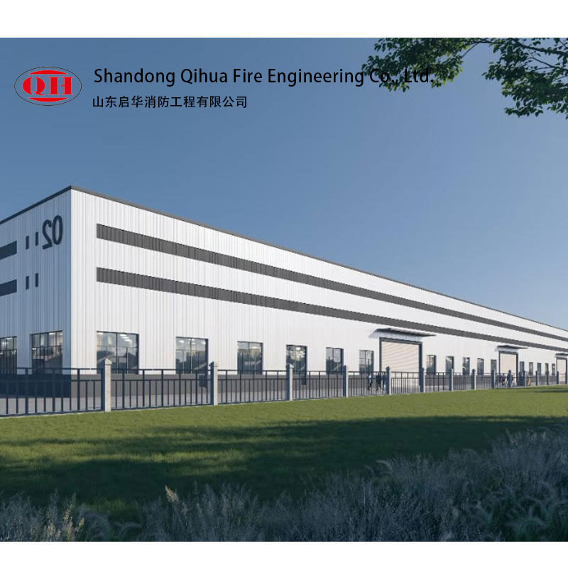 Large-Span Portal Frame Steel Structure Warehouse Wind &amp; Earthquake Resistant