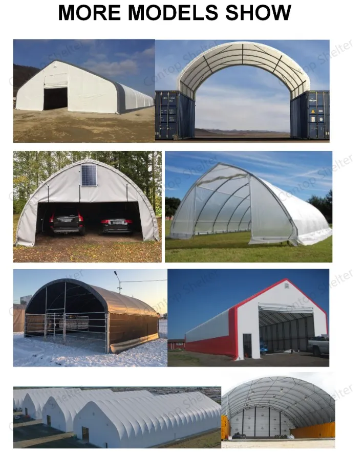 Industrial Large PVC Tent Commercial PVC Tent Storage Building