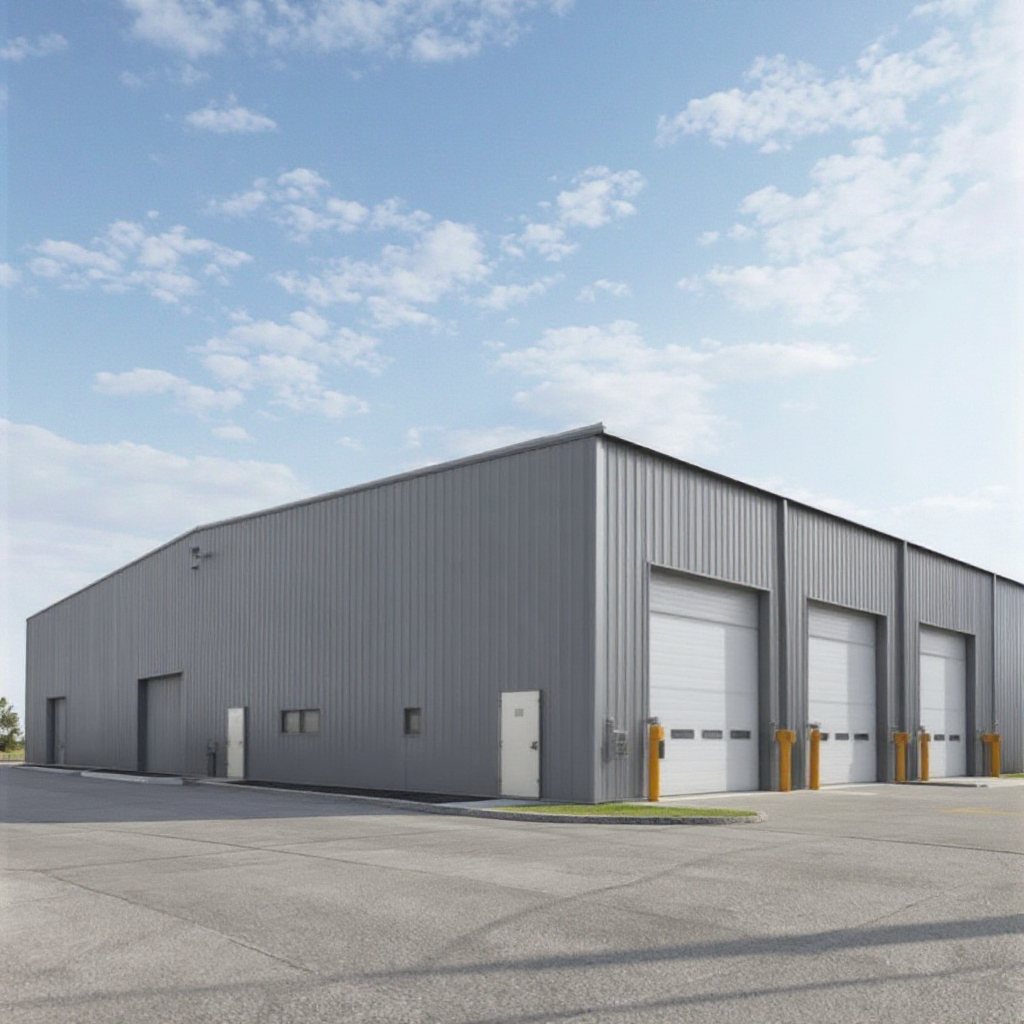Modern Prefabricated ASTM Certified Steel Shed Modular Building Welding Cutting Light Weight Metal Warehouse for Temporary