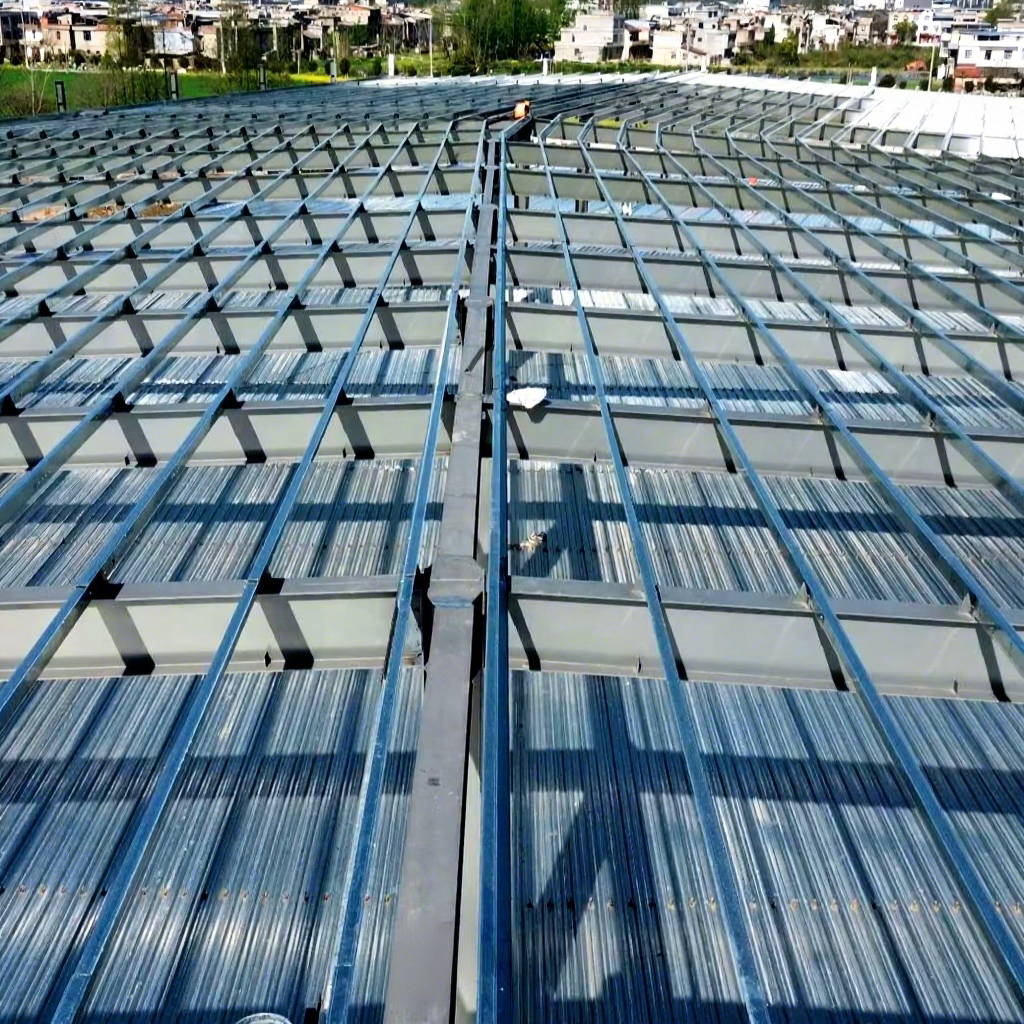 Economical Prefabricated Steel Warehouse Construction for Farm Storage and Agricultural Business Applications