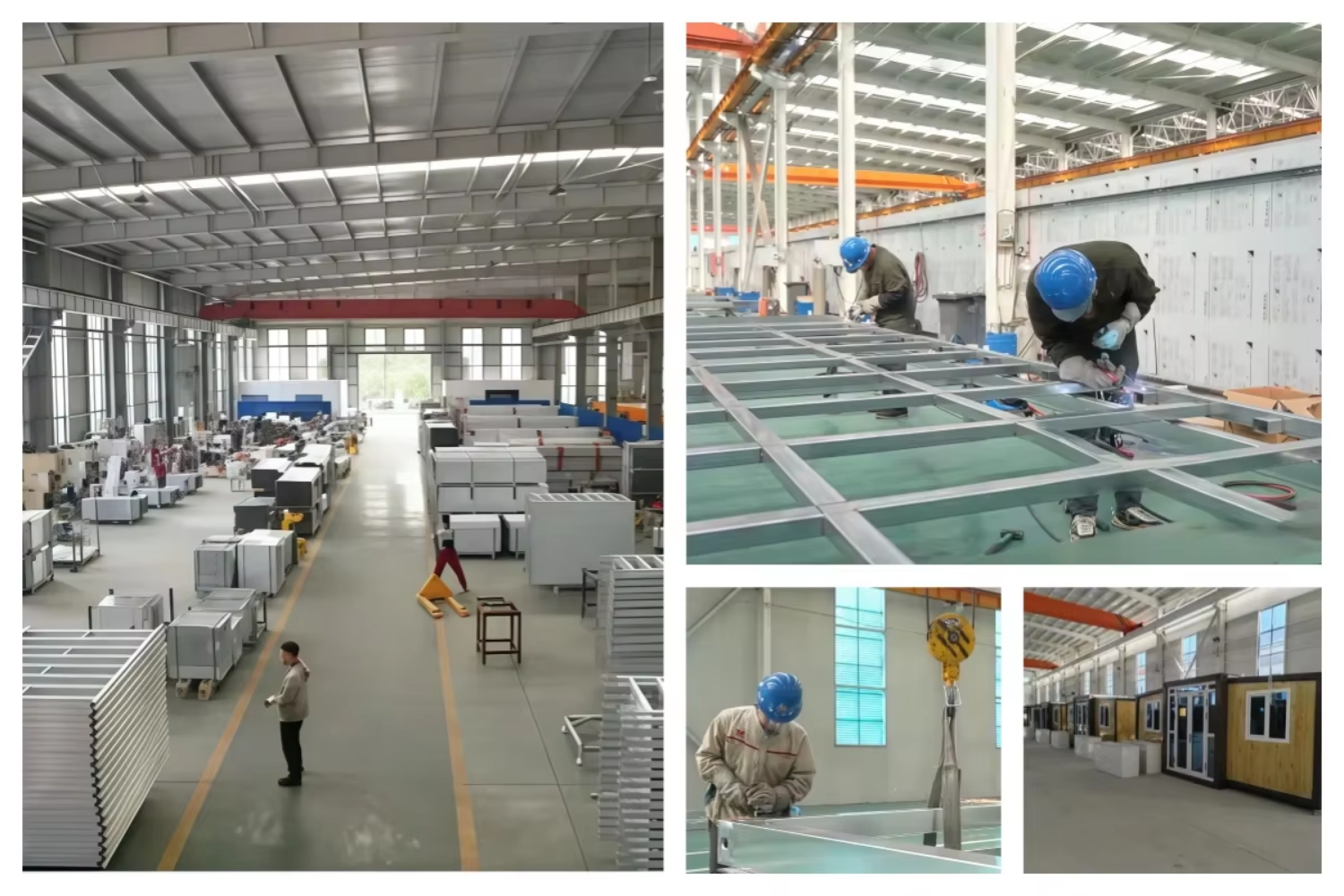 Prefabricated Modular Portable Flat-pack Container House for Hotel and Office Building Modern Garage Storage Room