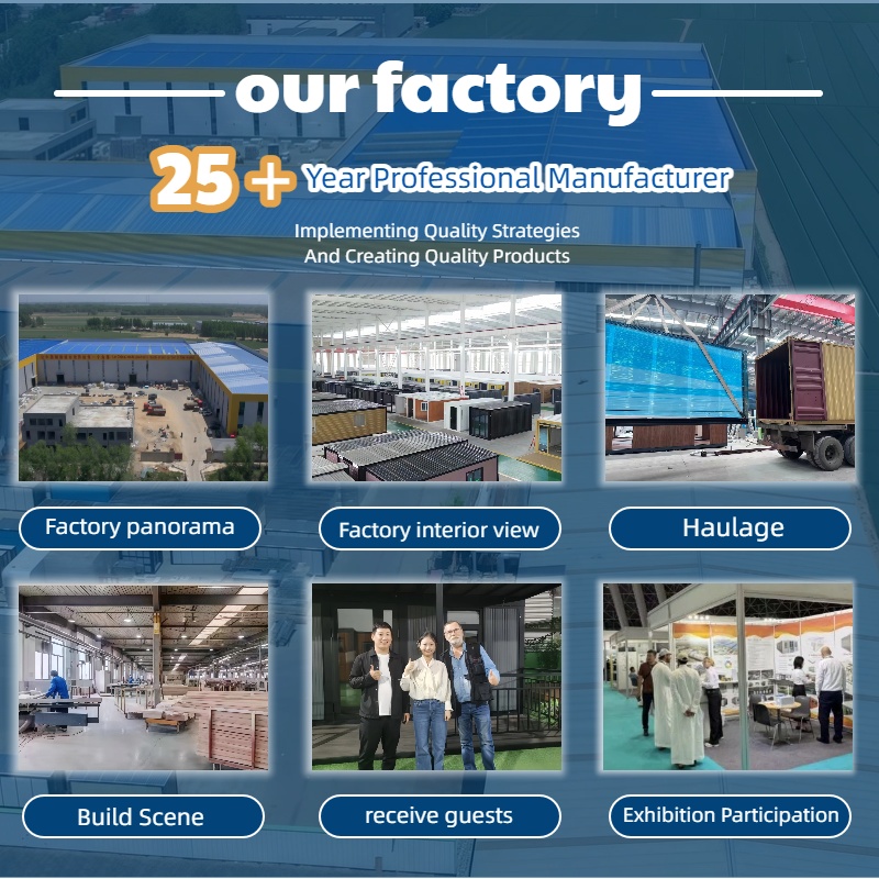 Prefabricated Modular Portable Flat-pack Container House For Hotel And Office Building Modern Garage Storage Room