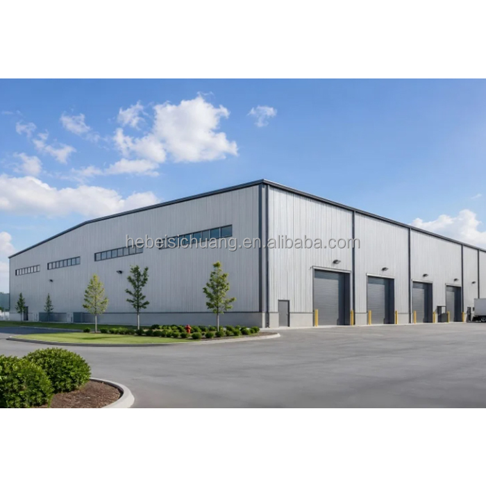 Fast Assembled Prefab Buildings Steel Structure Workshop Economical Pre-Engineered Light Weight Prefab Warehouse Low Price