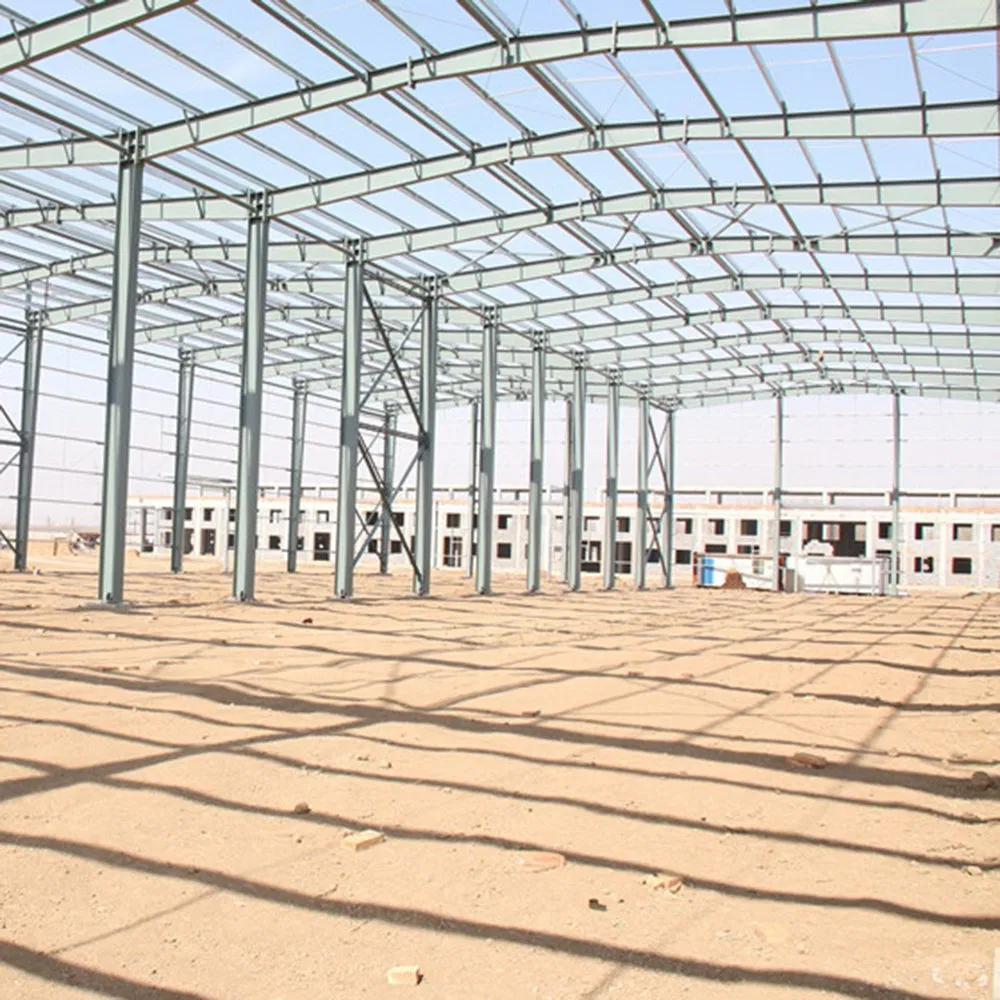Prefabricated Large Span Steel Structure Warehouse Construction Building for Industrial Storage
