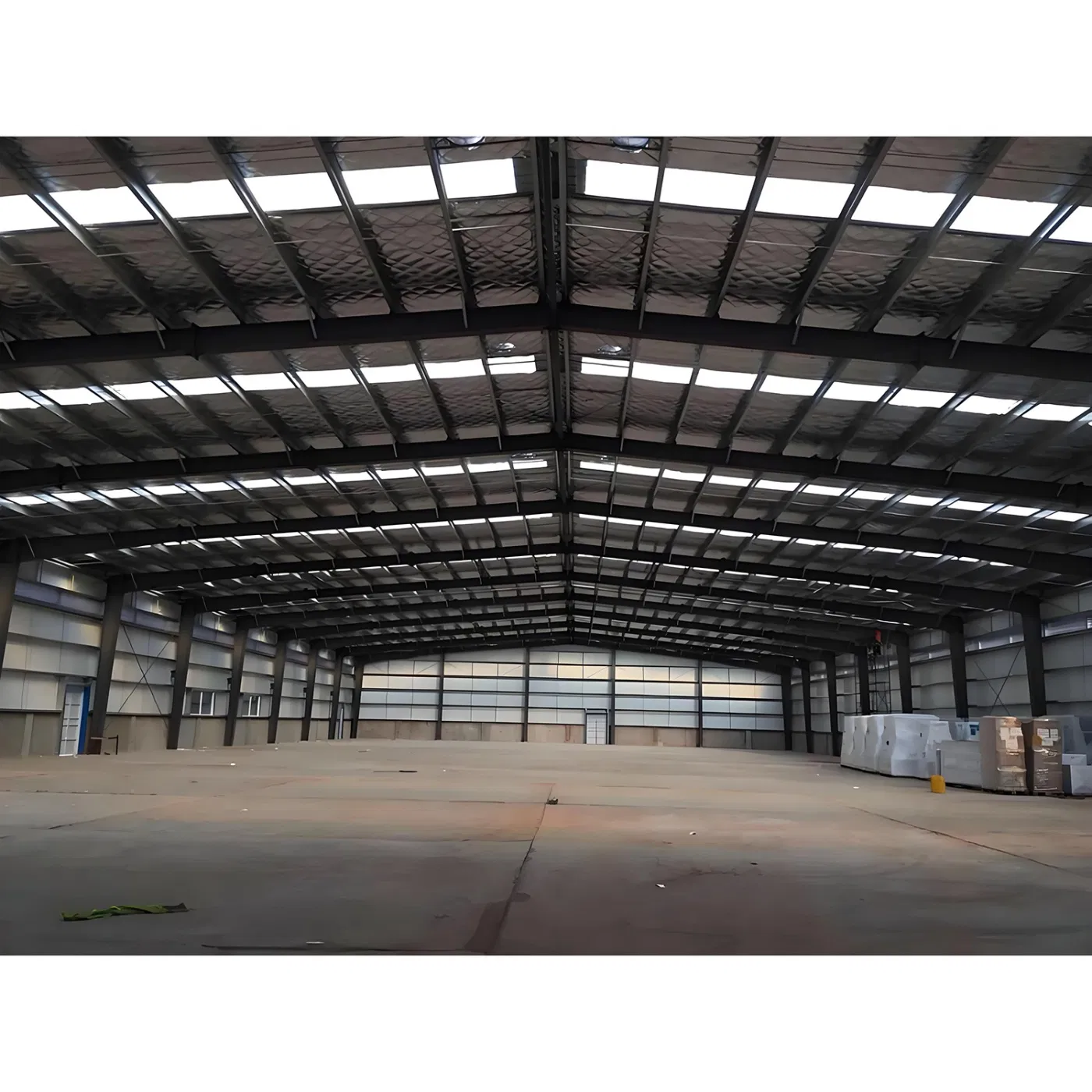 Best Price Large Span Wind Resistant Prefab Steel Structure Warehouse for Food Processing