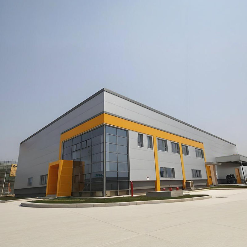 Prefabricated Steel Structure Repair Garage Workshop Plant Modern Metal Building Construction Warehouse Factory Service Hall