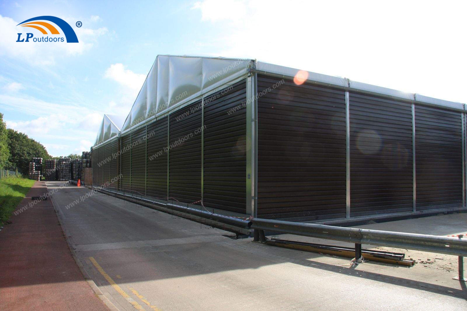 Inflatable Heat Insulated Storage Structure Marquee Tent for Temporary Warehouse