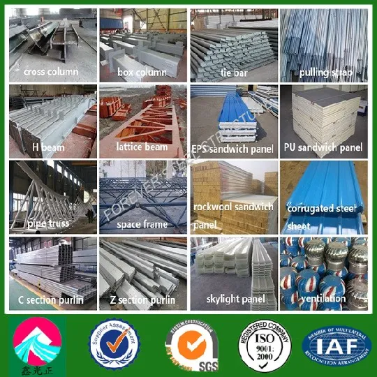 Light Steel Structure Warehouse / Garage (XGZ-SSW 185)